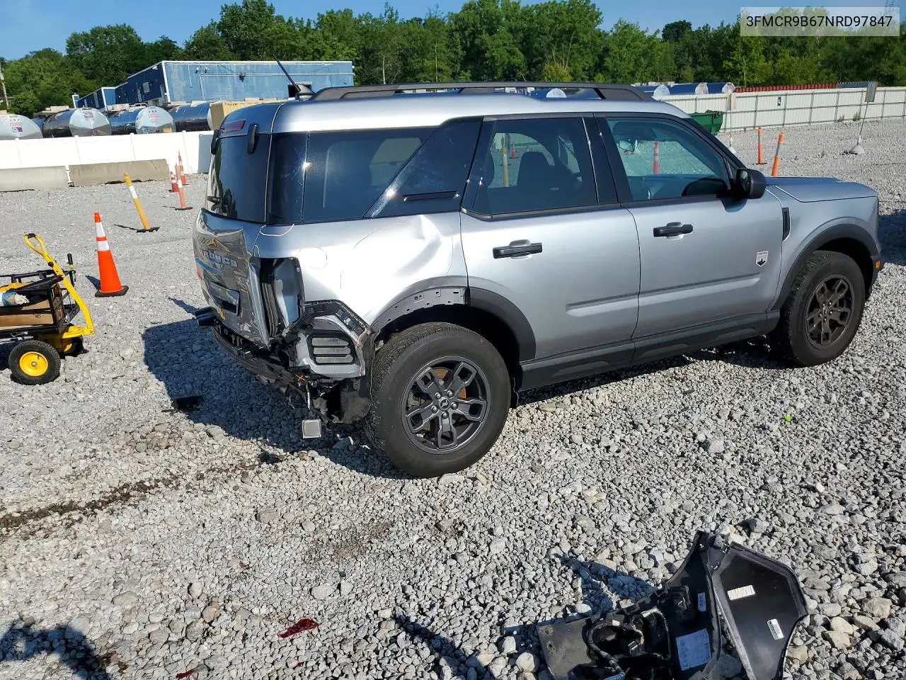 2022 Ford Bronco Sport Big Bend VIN: 3FMCR9B67NRD97847 Lot: 59055906