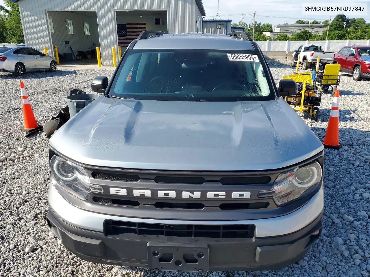 2022 Ford Bronco Sport Big Bend VIN: 3FMCR9B67NRD97847 Lot: 59055906