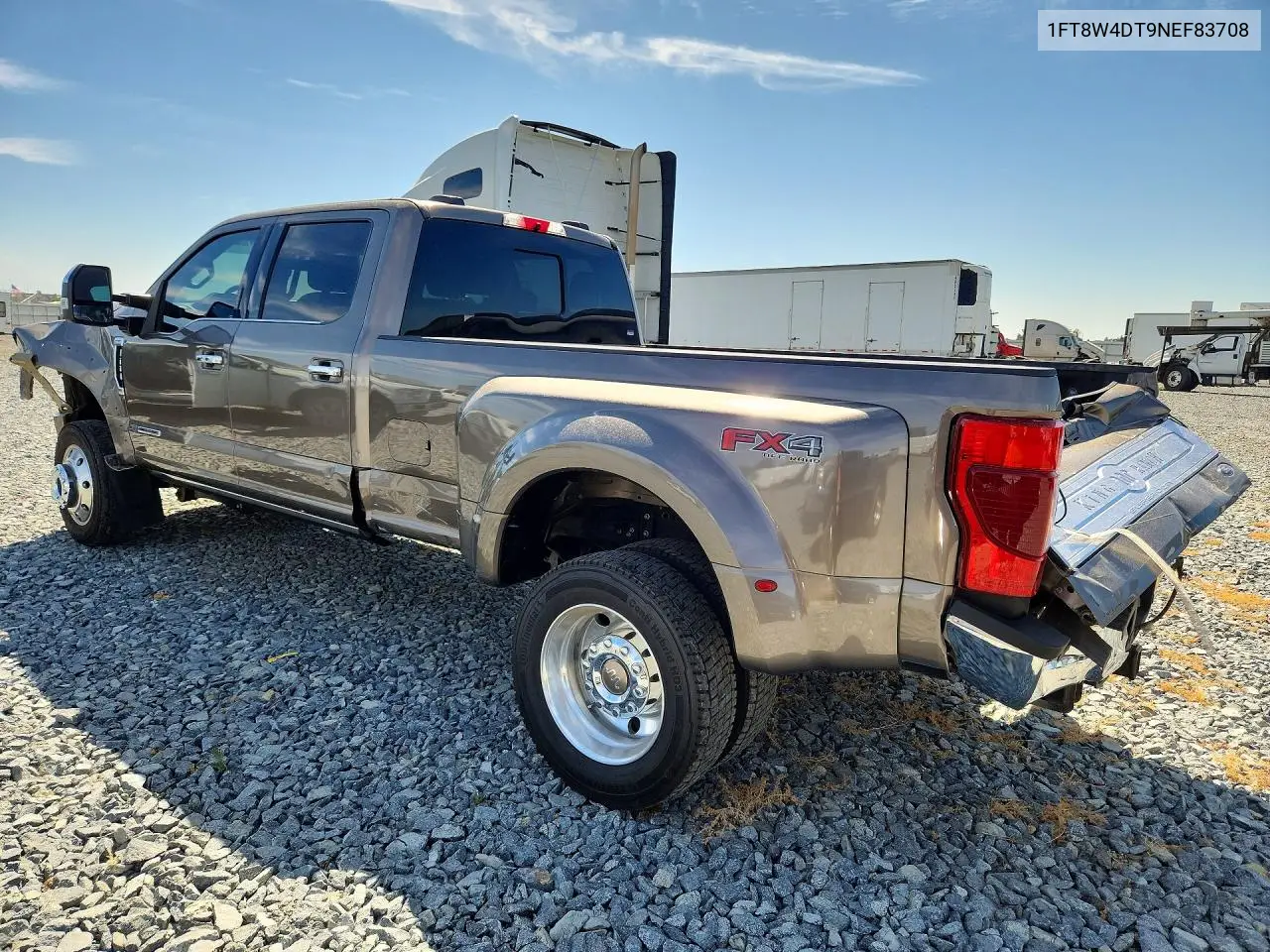 2022 Ford F450 Super Duty VIN: 1FT8W4DT9NEF83708 Lot: 59119436