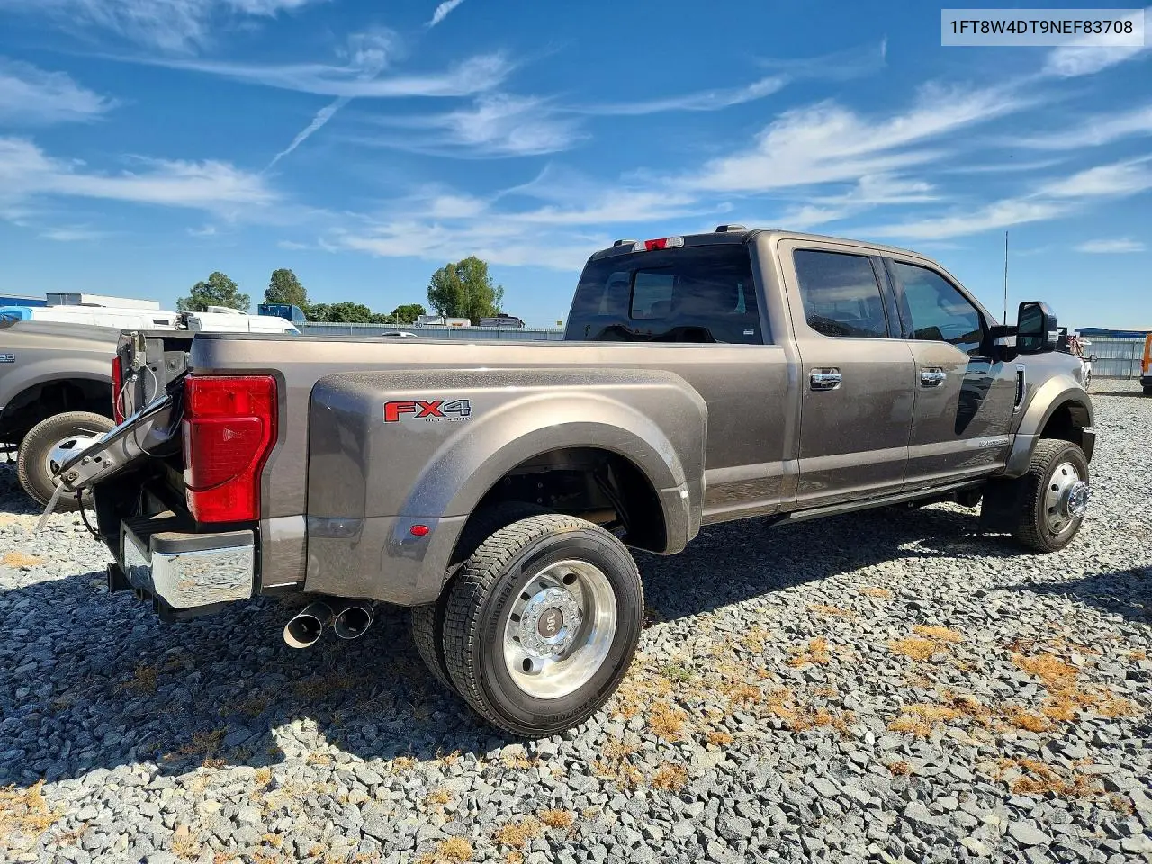 2022 Ford F450 Super Duty VIN: 1FT8W4DT9NEF83708 Lot: 59119436