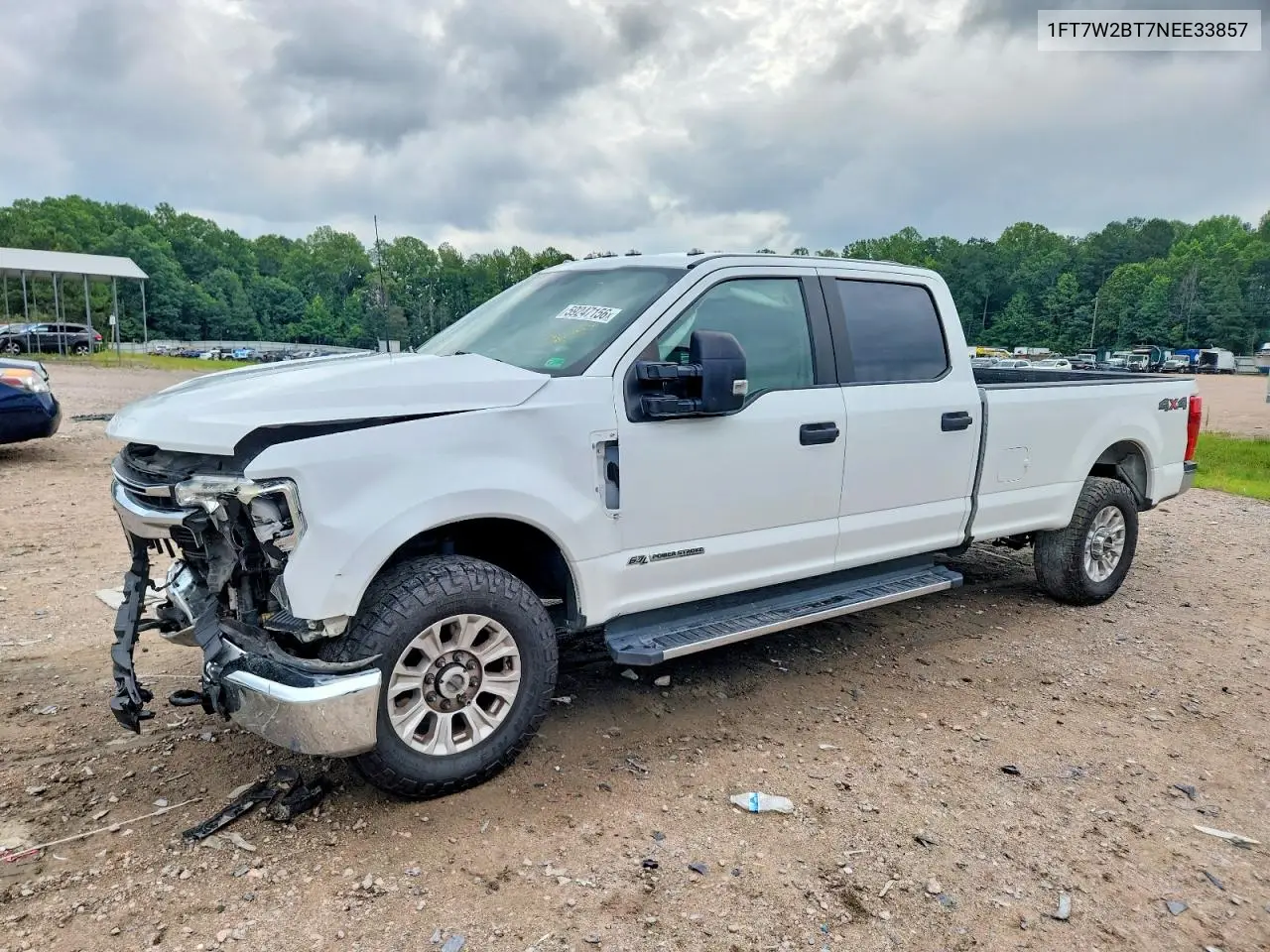 2022 Ford F250 Super Duty VIN: 1FT7W2BT7NEE33857 Lot: 59247156