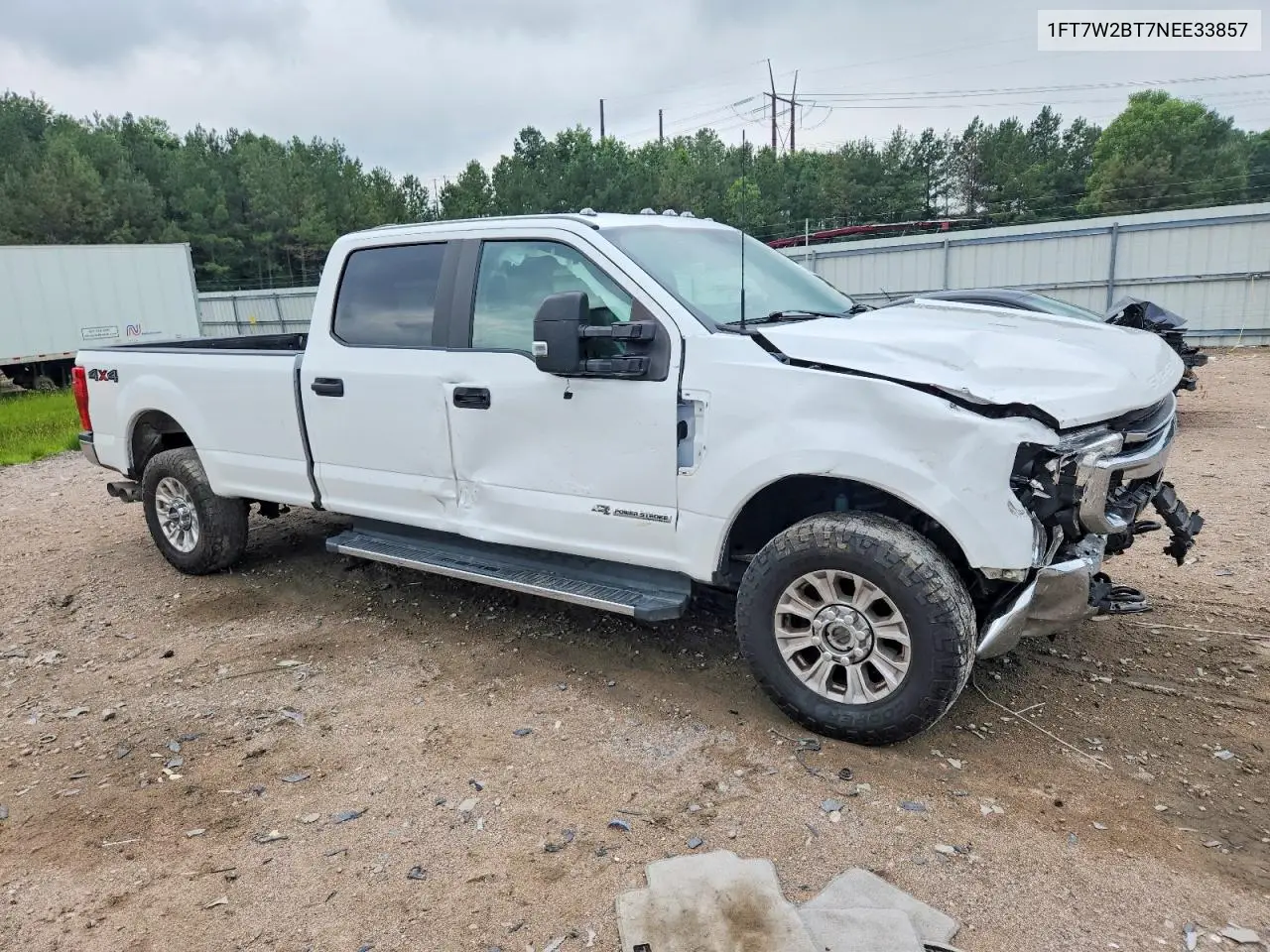 2022 Ford F250 Super Duty VIN: 1FT7W2BT7NEE33857 Lot: 59247156