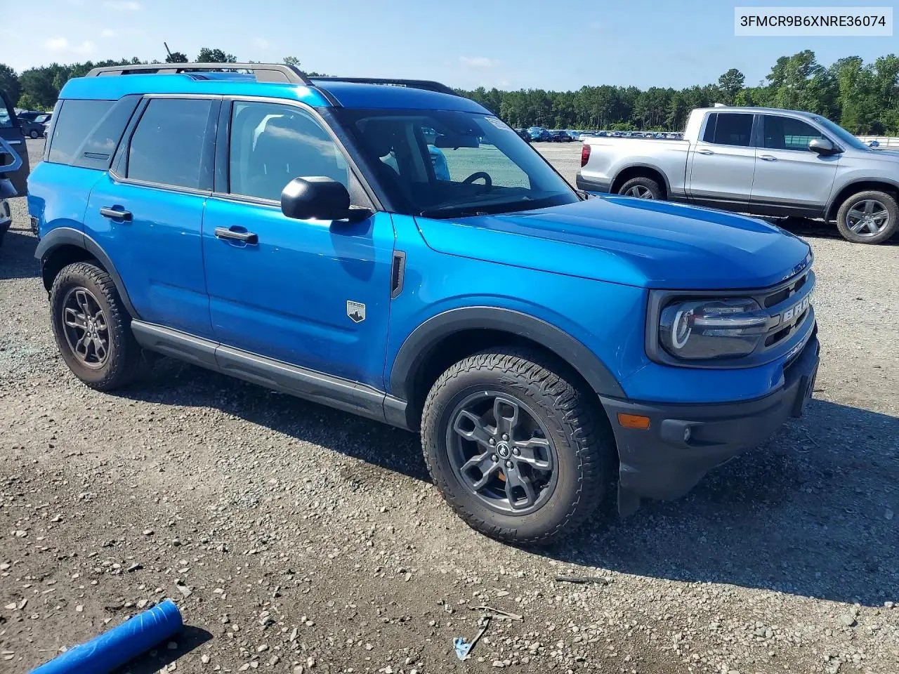 2022 Ford Bronco Sport Big Bend VIN: 3FMCR9B6XNRE36074 Lot: 59320506