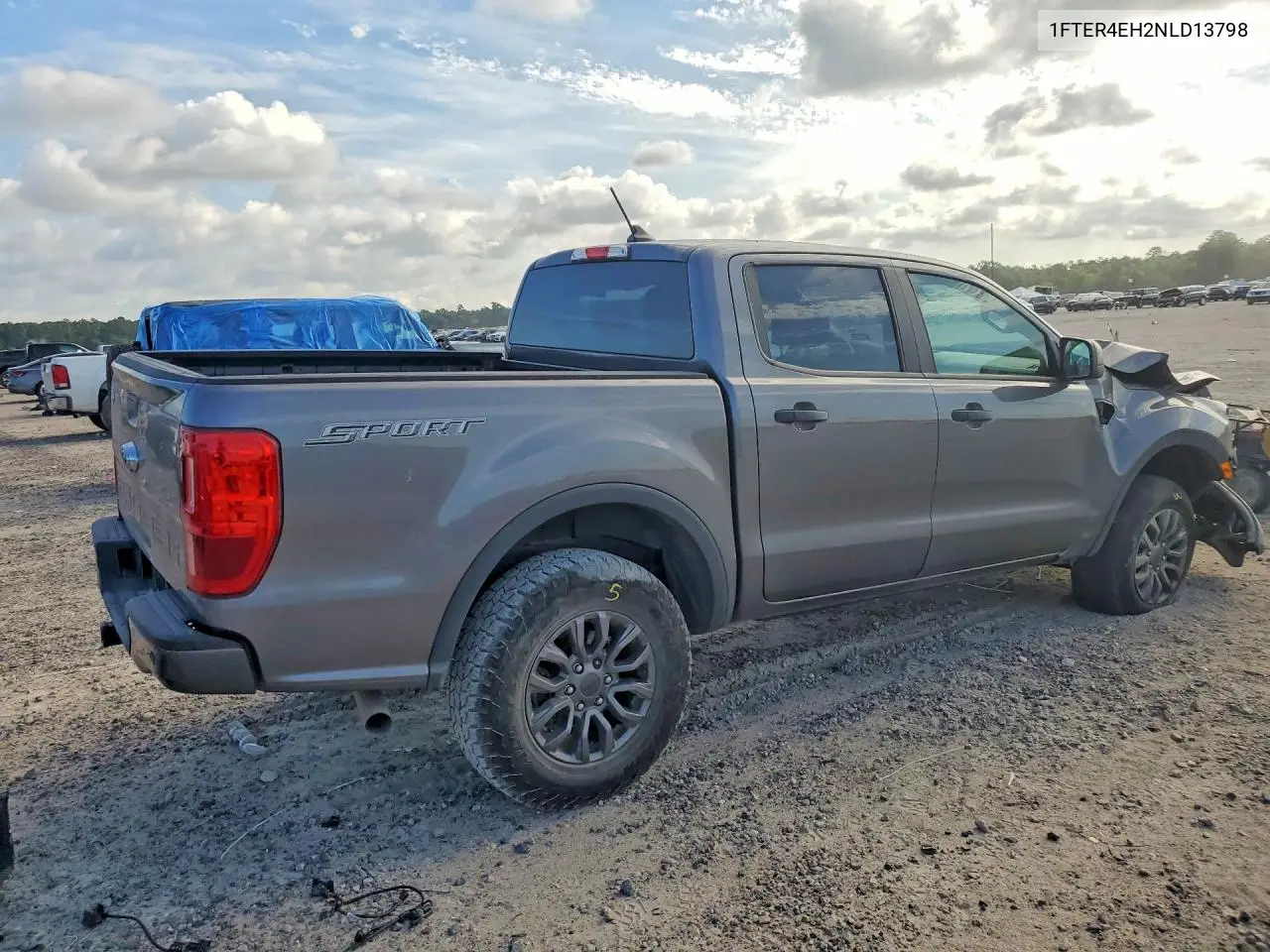 2022 Ford Ranger Xl VIN: 1FTER4EH2NLD13798 Lot: 59666856