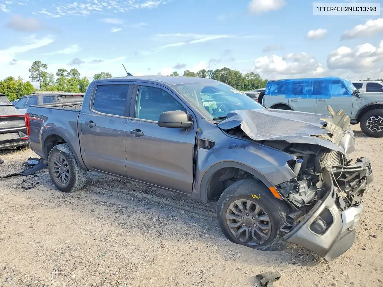 2022 Ford Ranger Xl VIN: 1FTER4EH2NLD13798 Lot: 59666856