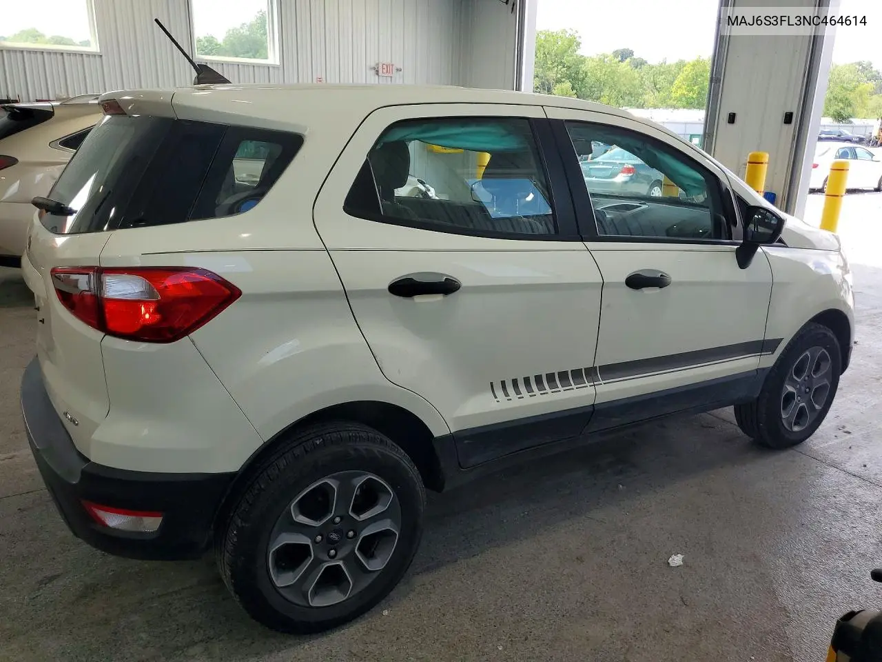 2022 Ford Ecosport S VIN: MAJ6S3FL3NC464614 Lot: 59846376