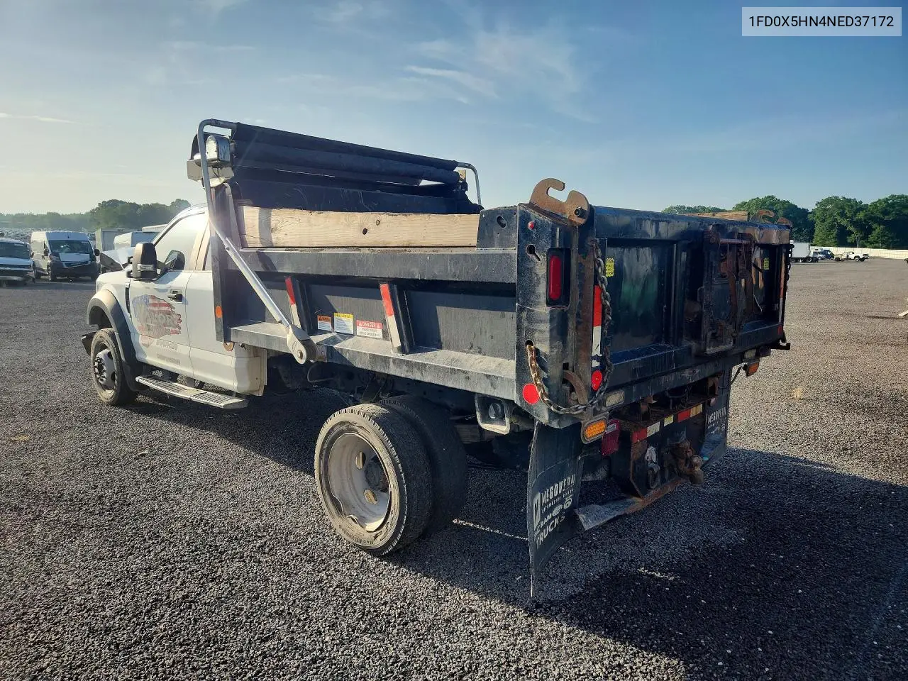2022 Ford F550 Super Duty VIN: 1FD0X5HN4NED37172 Lot: 79134135