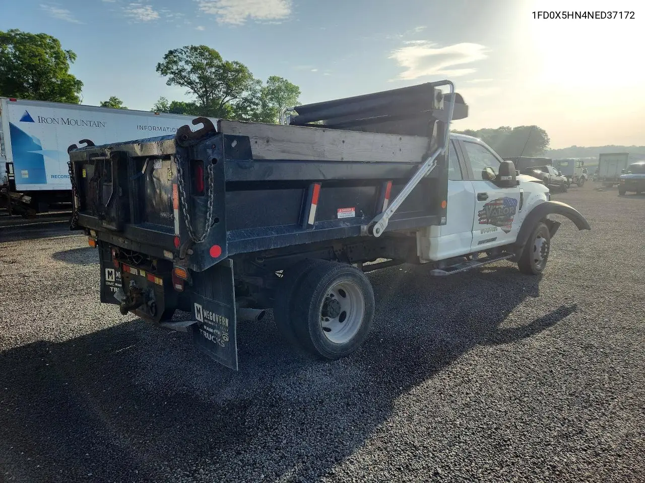 2022 Ford F550 Super Duty VIN: 1FD0X5HN4NED37172 Lot: 79134135