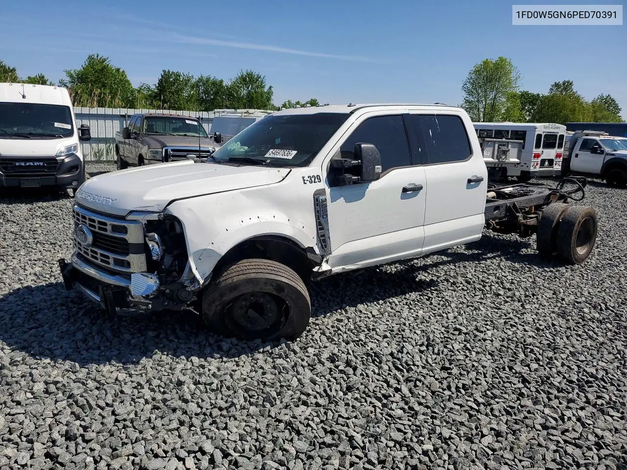 2023 Ford F550 Super Duty VIN: 1FD0W5GN6PED70391 Lot: 54697636