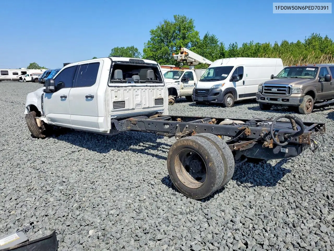 2023 Ford F550 Super Duty VIN: 1FD0W5GN6PED70391 Lot: 54697636
