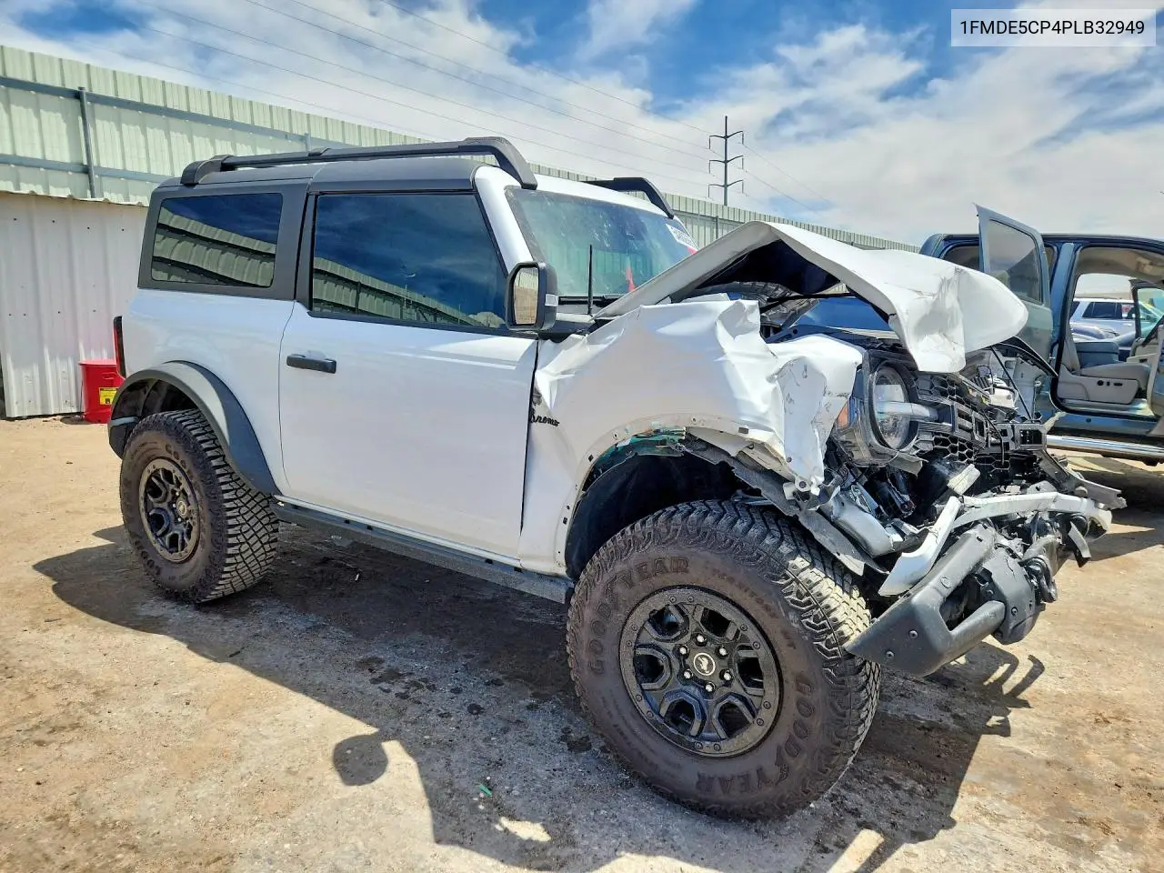 2023 Ford Bronco Base VIN: 1FMDE5CP4PLB32949 Lot: 54802666