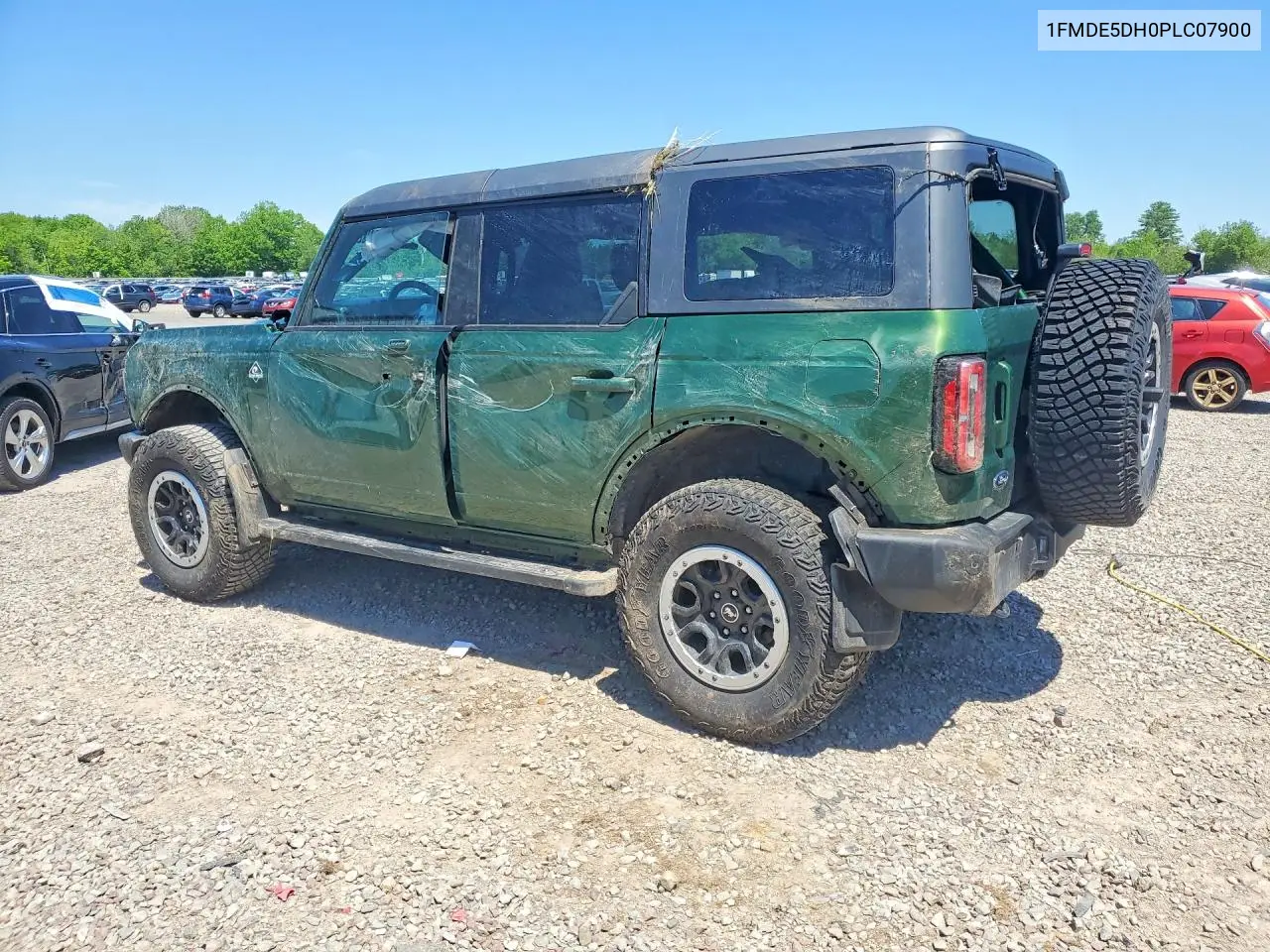 2023 Ford Bronco Base VIN: 1FMDE5DH0PLC07900 Lot: 54829016