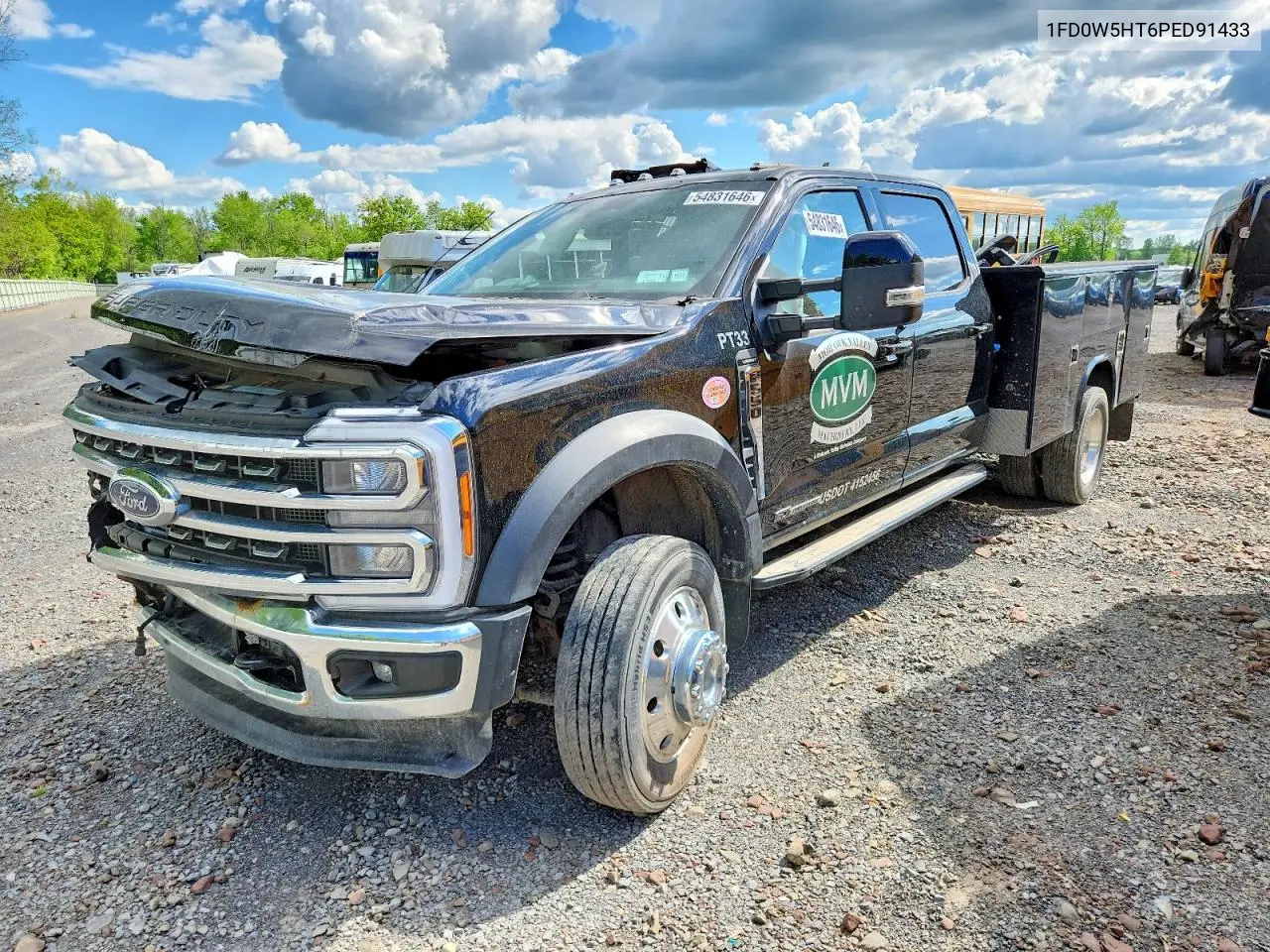 2023 Ford F550 Super Duty VIN: 1FD0W5HT6PED91433 Lot: 54831646
