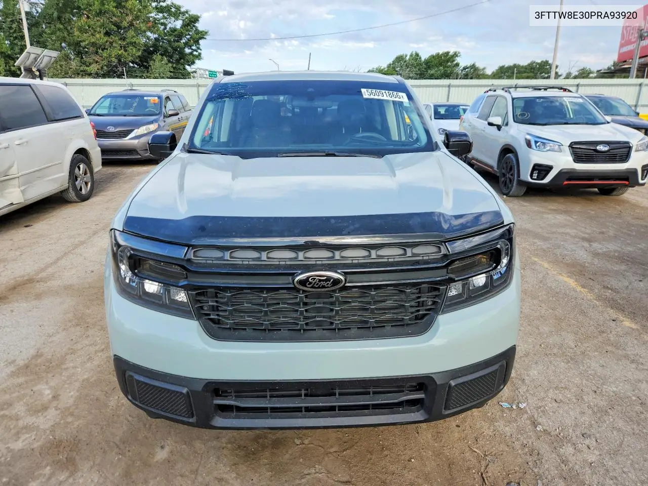 2023 Ford Maverick Xl VIN: 3FTTW8E30PRA93920 Lot: 56091866