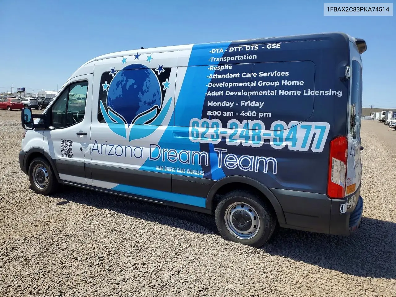 2023 Ford Transit T-350 VIN: 1FBAX2C83PKA74514 Lot: 56097056