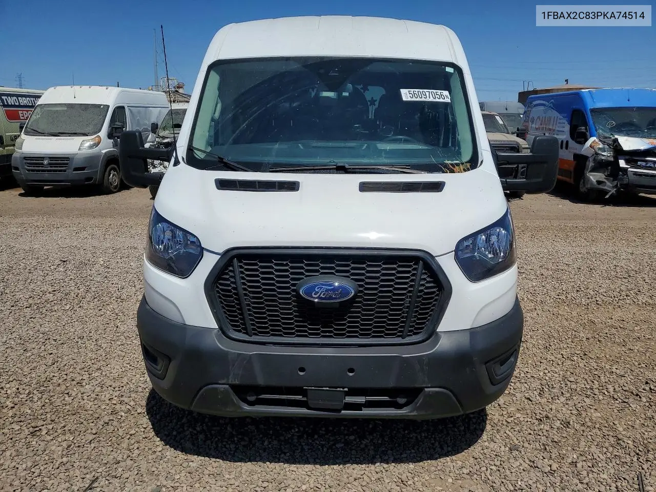 2023 Ford Transit T-350 VIN: 1FBAX2C83PKA74514 Lot: 56097056