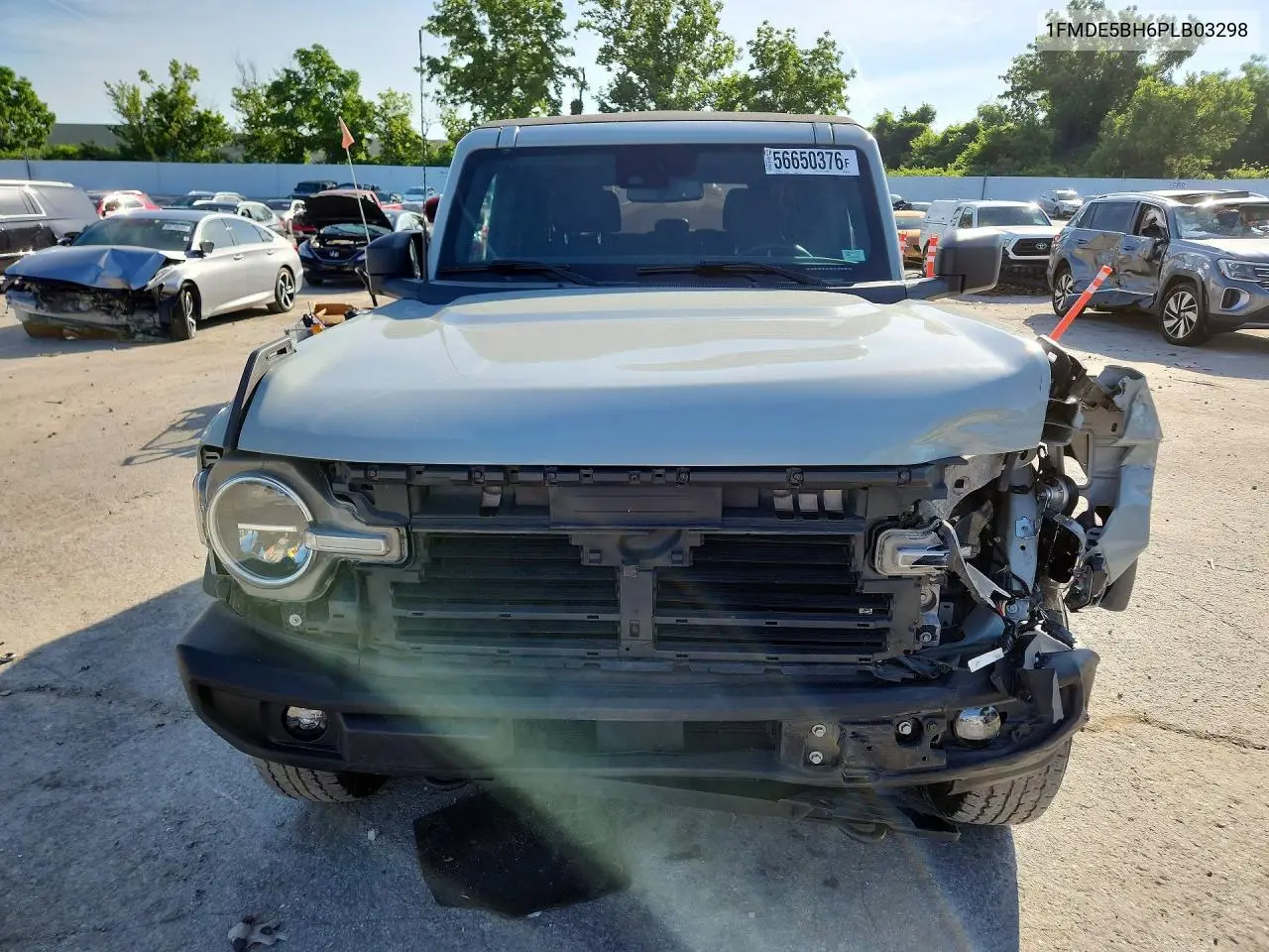 2023 Ford Bronco Base VIN: 1FMDE5BH6PLB03298 Lot: 56650376