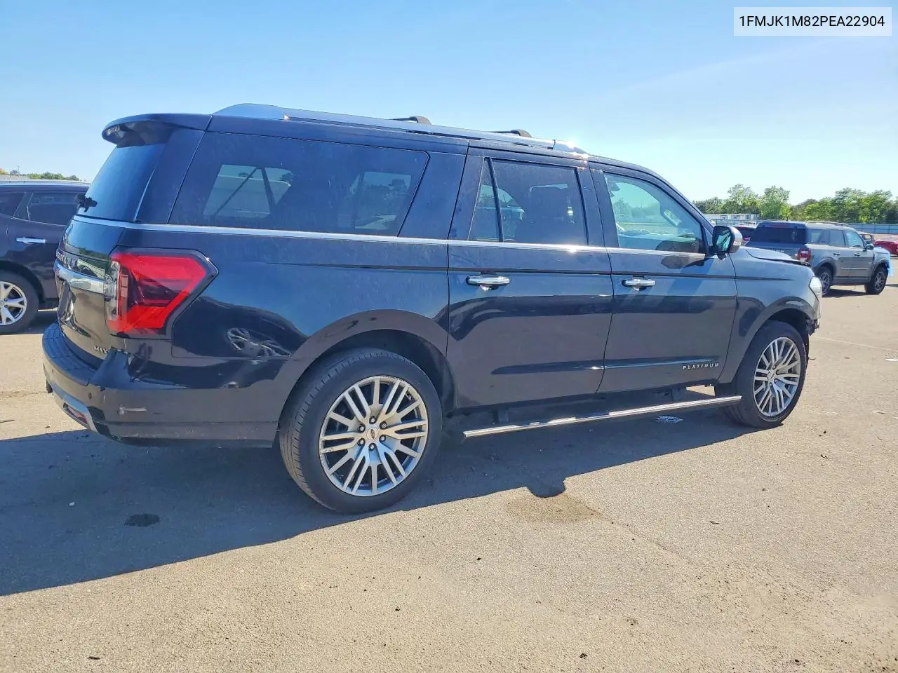 2023 Ford Expedition Max Platinum VIN: 1FMJK1M82PEA22904 Lot: 56657866