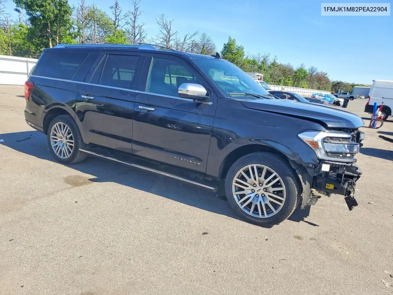 2023 Ford Expedition Max Platinum VIN: 1FMJK1M82PEA22904 Lot: 56657866