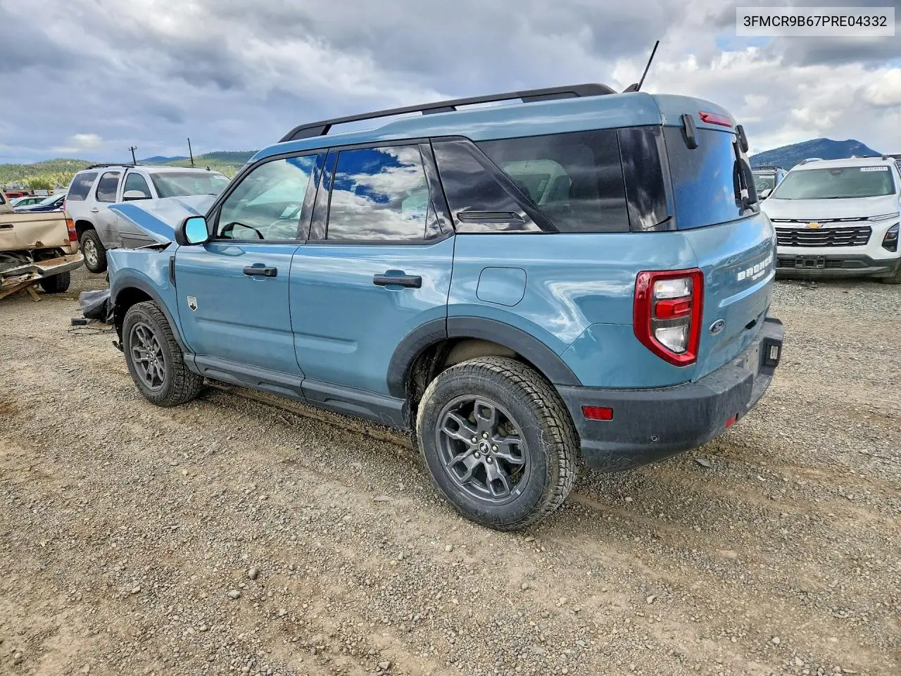 2023 Ford Bronco Sport Big Bend VIN: 3FMCR9B67PRE04332 Lot: 56689726