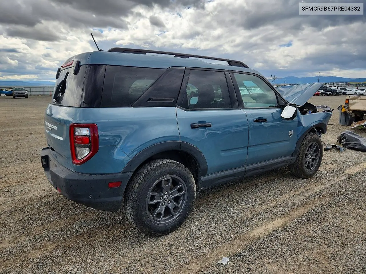 2023 Ford Bronco Sport Big Bend VIN: 3FMCR9B67PRE04332 Lot: 56689726