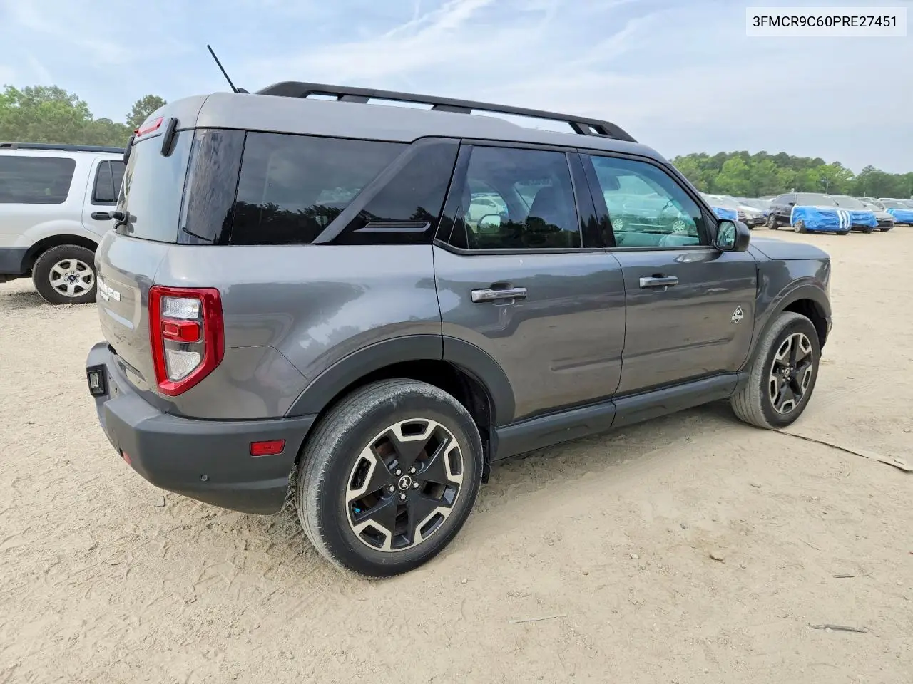 2023 Ford Bronco Sport Outer Banks VIN: 3FMCR9C60PRE27451 Lot: 56765766