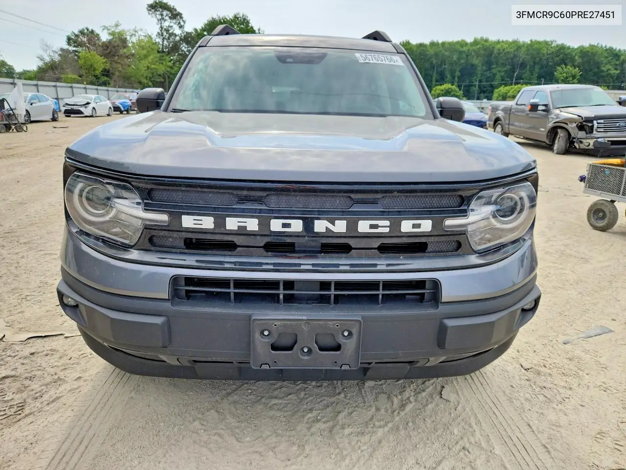 2023 Ford Bronco Sport Outer Banks VIN: 3FMCR9C60PRE27451 Lot: 56765766