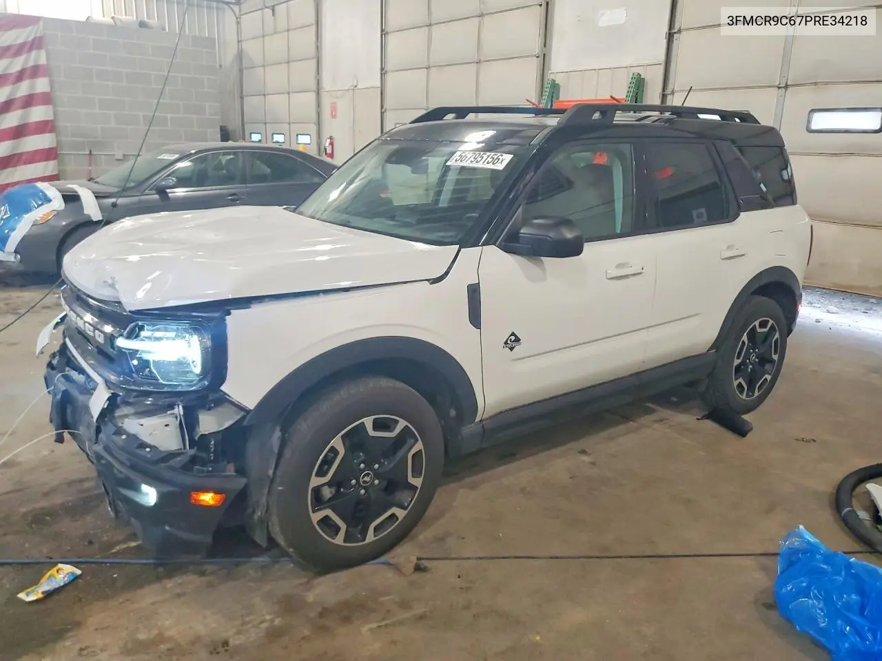2023 Ford Bronco Sport Outer Banks VIN: 3FMCR9C67PRE34218 Lot: 56795156