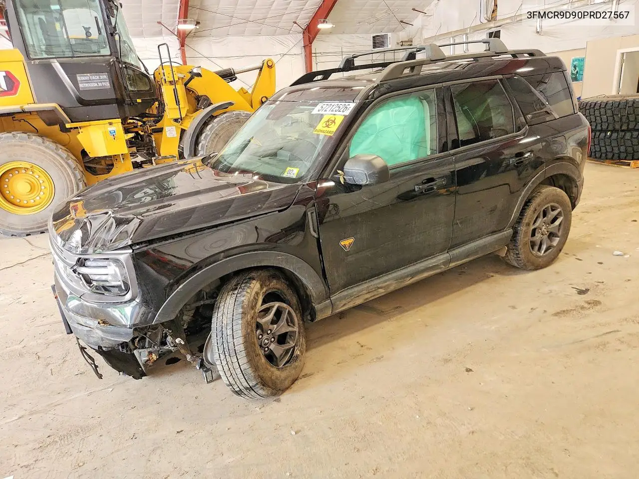 2023 Ford Bronco Sport Badlands VIN: 3FMCR9D90PRD27567 Lot: 57212526