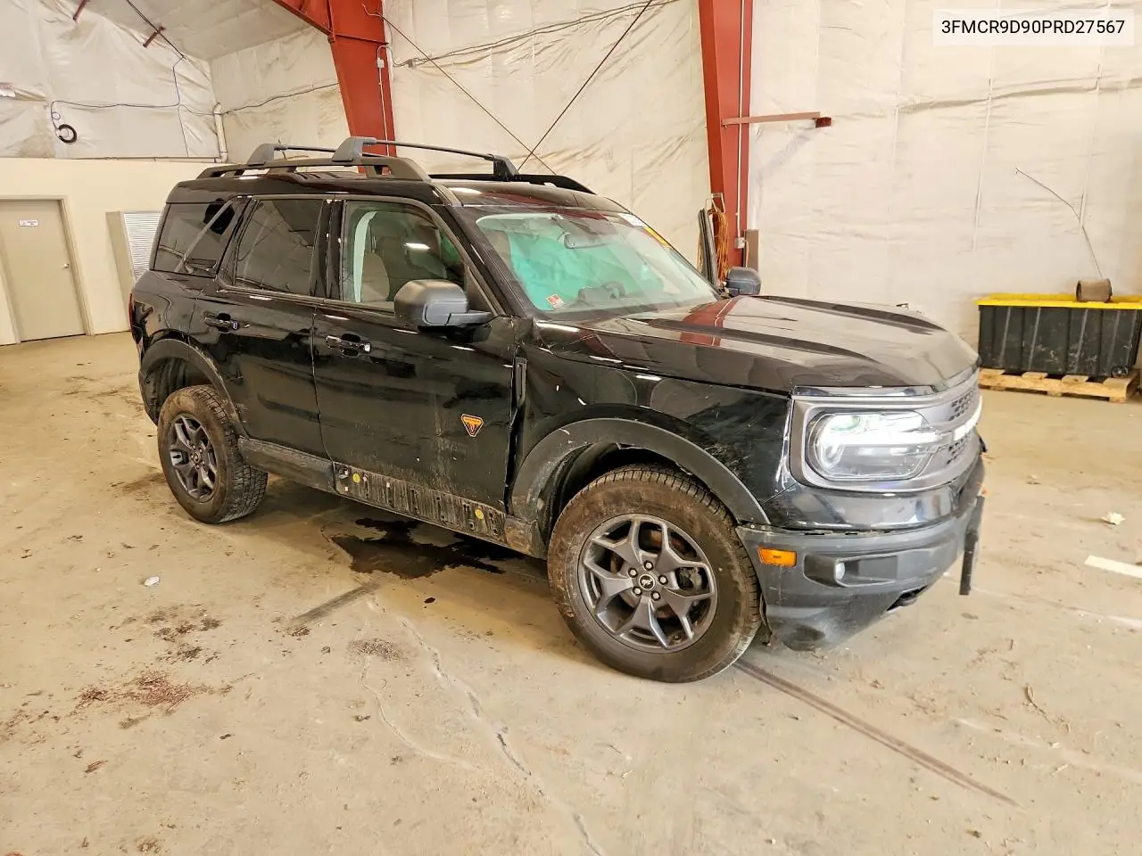 2023 Ford Bronco Sport Badlands VIN: 3FMCR9D90PRD27567 Lot: 57212526