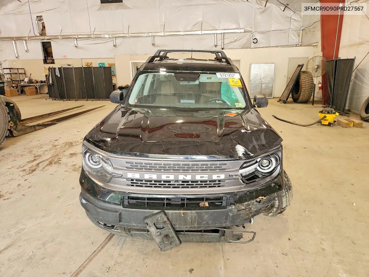 2023 Ford Bronco Sport Badlands VIN: 3FMCR9D90PRD27567 Lot: 57212526