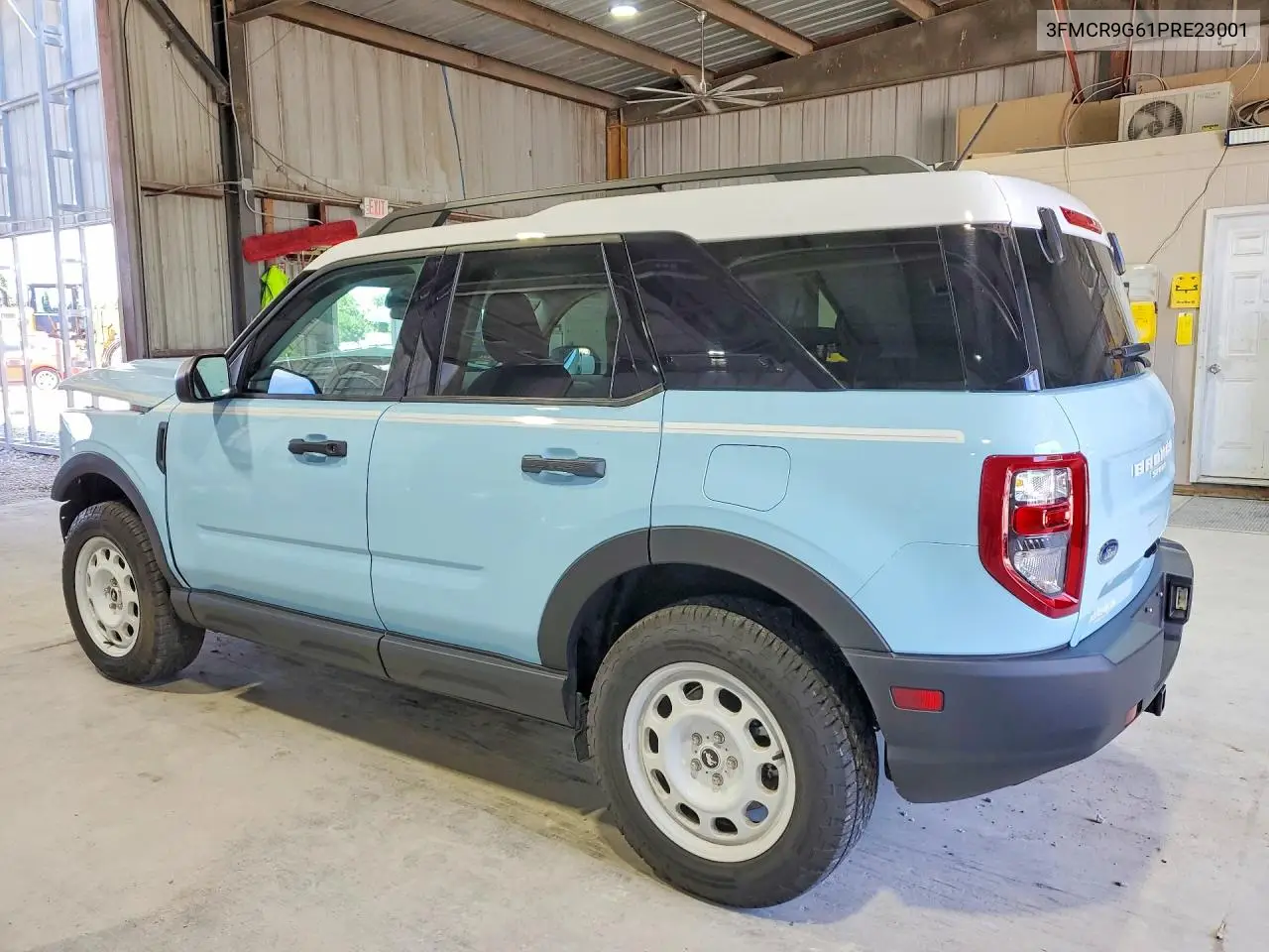 2023 Ford Bronco Sport Heritage VIN: 3FMCR9G61PRE23001 Lot: 57224406