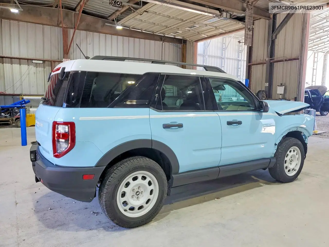 2023 Ford Bronco Sport Heritage VIN: 3FMCR9G61PRE23001 Lot: 57224406