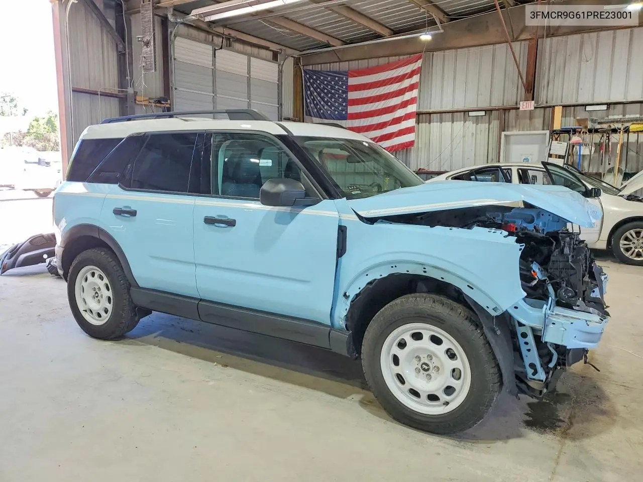 2023 Ford Bronco Sport Heritage VIN: 3FMCR9G61PRE23001 Lot: 57224406