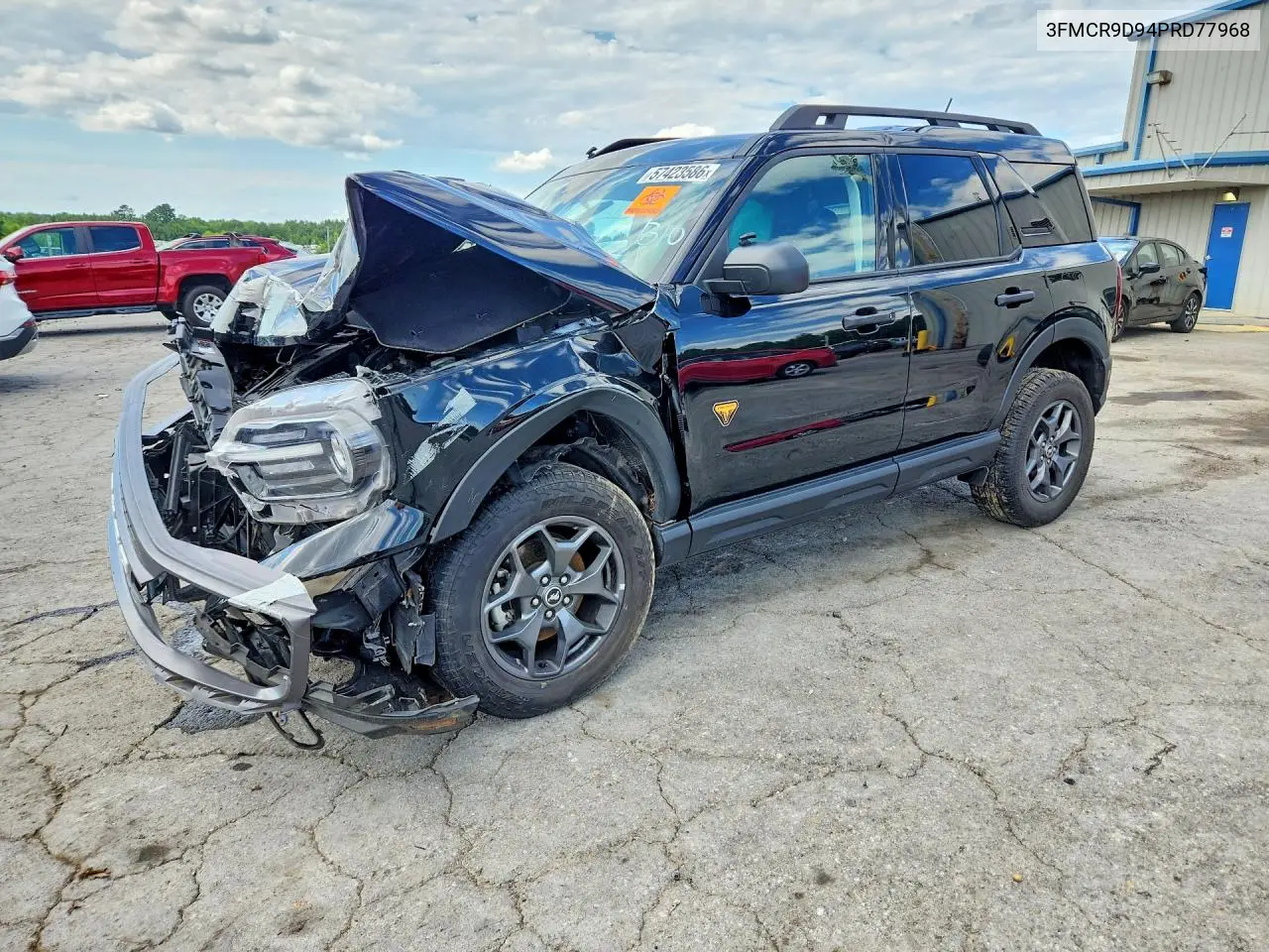 2023 Ford Bronco Sport Badlands VIN: 3FMCR9D94PRD77968 Lot: 57423586
