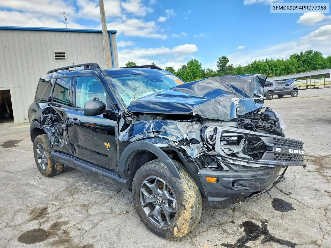 2023 Ford Bronco Sport Badlands VIN: 3FMCR9D94PRD77968 Lot: 57423586