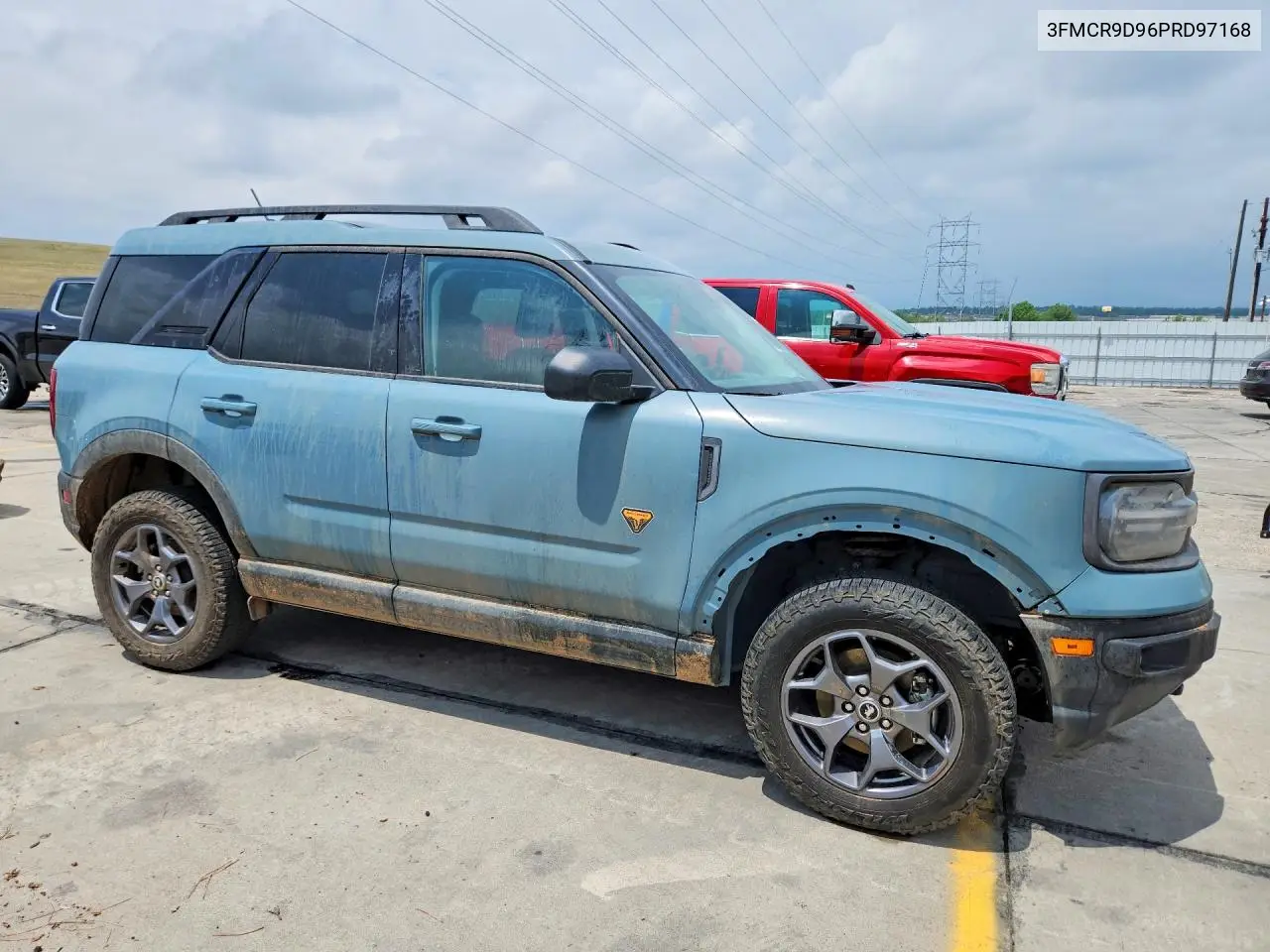 2023 Ford Bronco Sport Badlands VIN: 3FMCR9D96PRD97168 Lot: 57588146