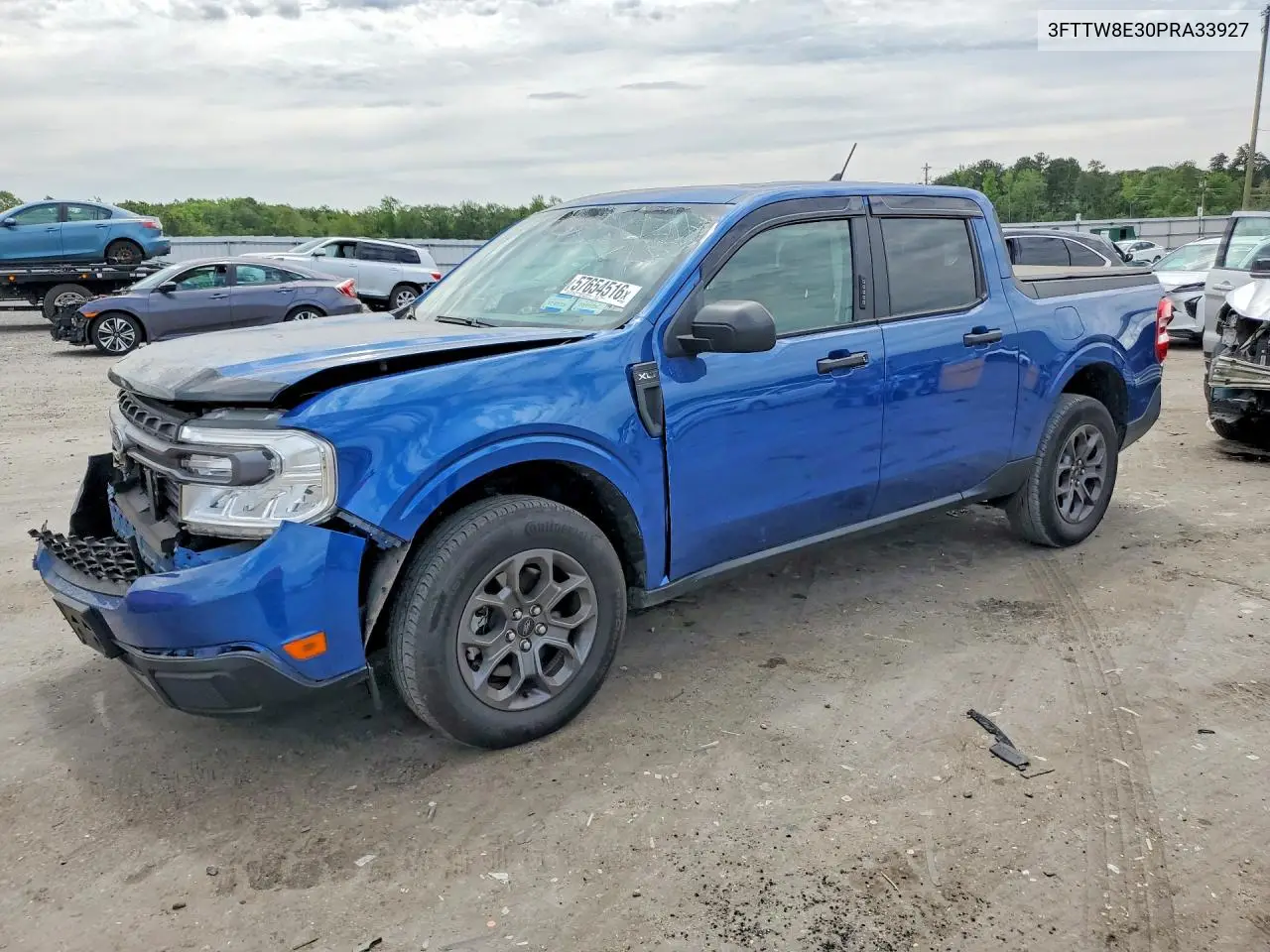 2023 Ford Maverick Xl VIN: 3FTTW8E30PRA33927 Lot: 57654516