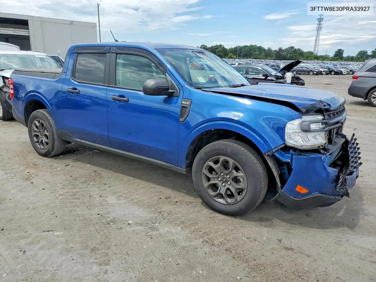 2023 Ford Maverick Xl VIN: 3FTTW8E30PRA33927 Lot: 57654516