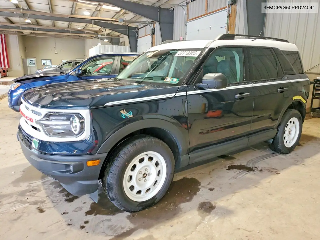 2023 Ford Bronco Sport Heritage VIN: 3FMCR9G60PRD24041 Lot: 57710306