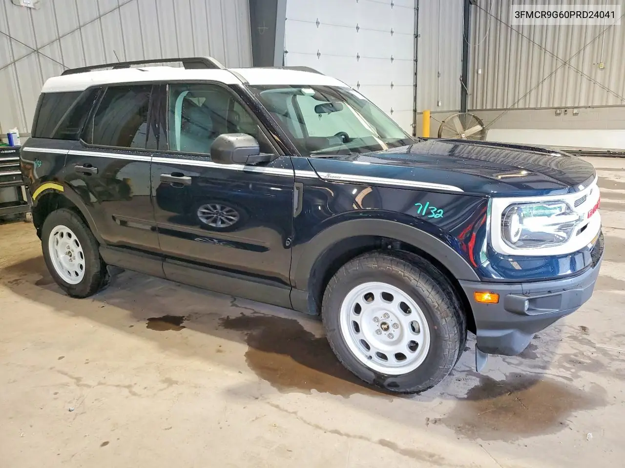 2023 Ford Bronco Sport Heritage VIN: 3FMCR9G60PRD24041 Lot: 57710306