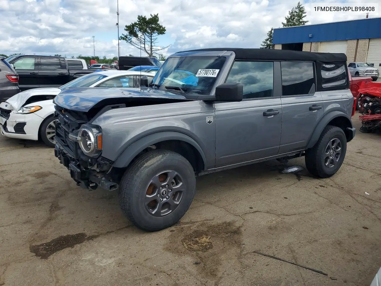 2023 Ford Bronco Base VIN: 1FMDE5BH0PLB98408 Lot: 57780176