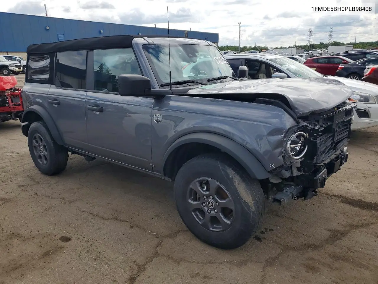 2023 Ford Bronco Base VIN: 1FMDE5BH0PLB98408 Lot: 57780176