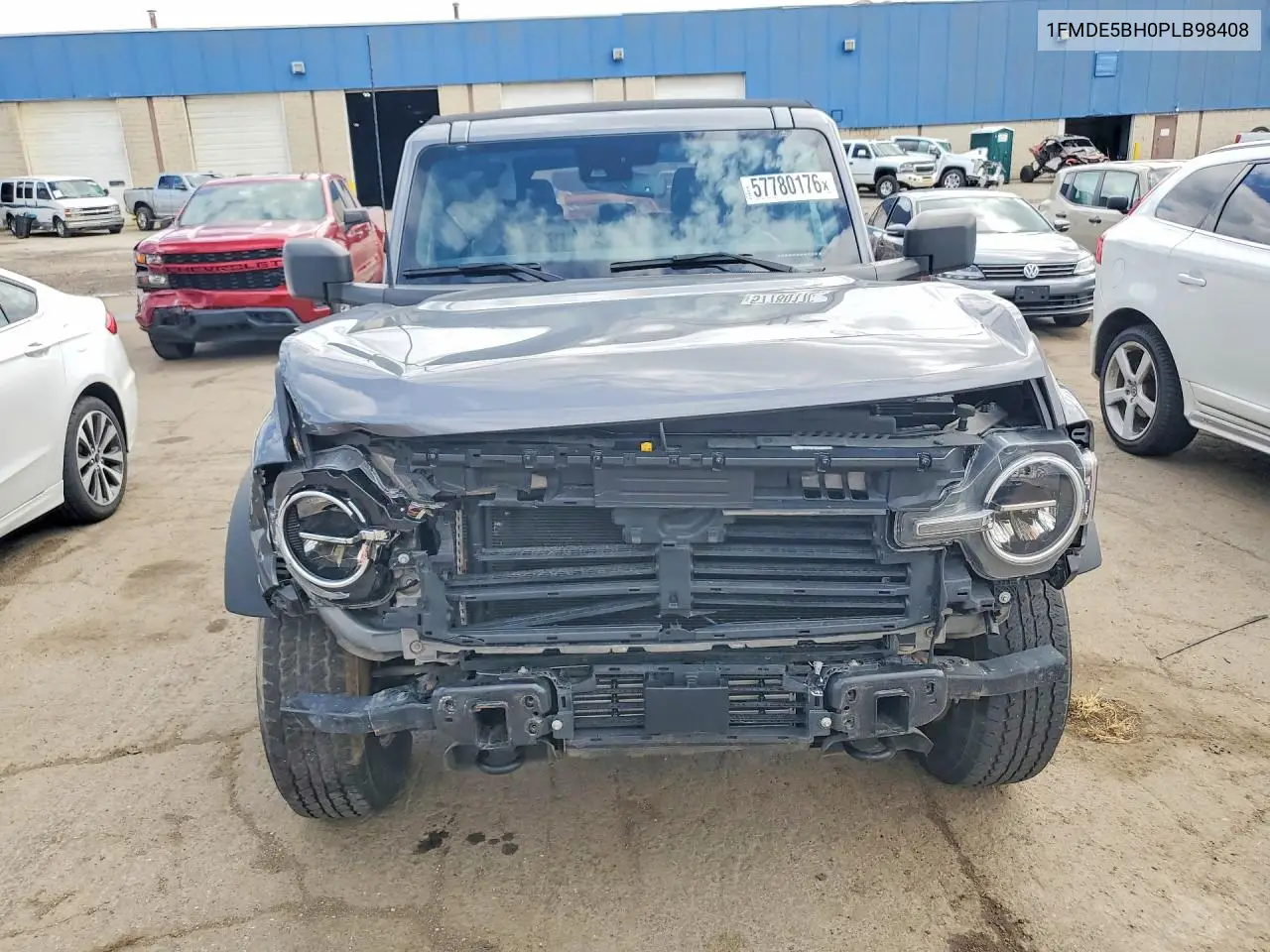 2023 Ford Bronco Base VIN: 1FMDE5BH0PLB98408 Lot: 57780176