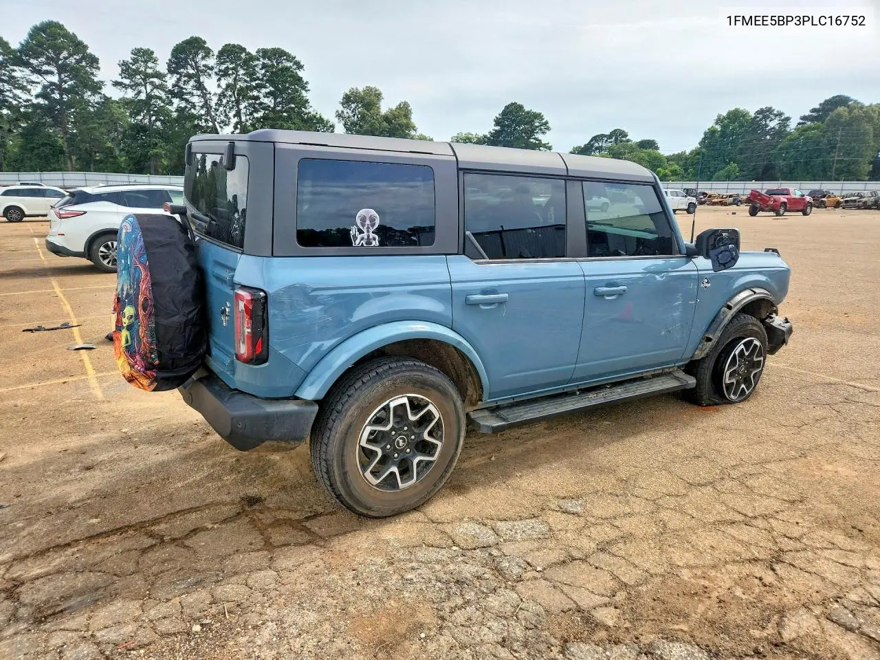 2023 Ford Bronco Base VIN: 1FMEE5BP3PLC16752 Lot: 58075346