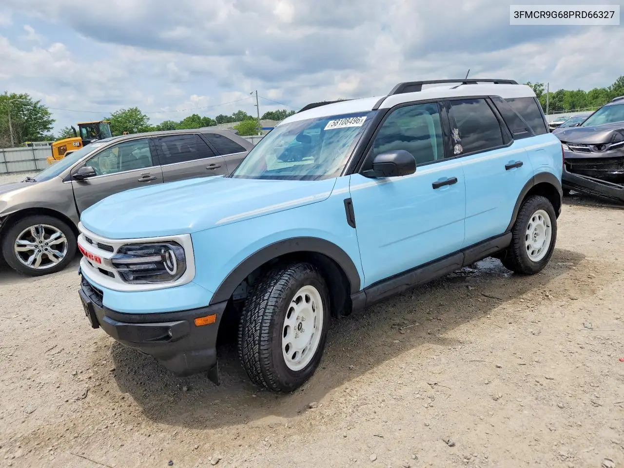 2023 Ford Bronco Sport Heritage VIN: 3FMCR9G68PRD66327 Lot: 58108496