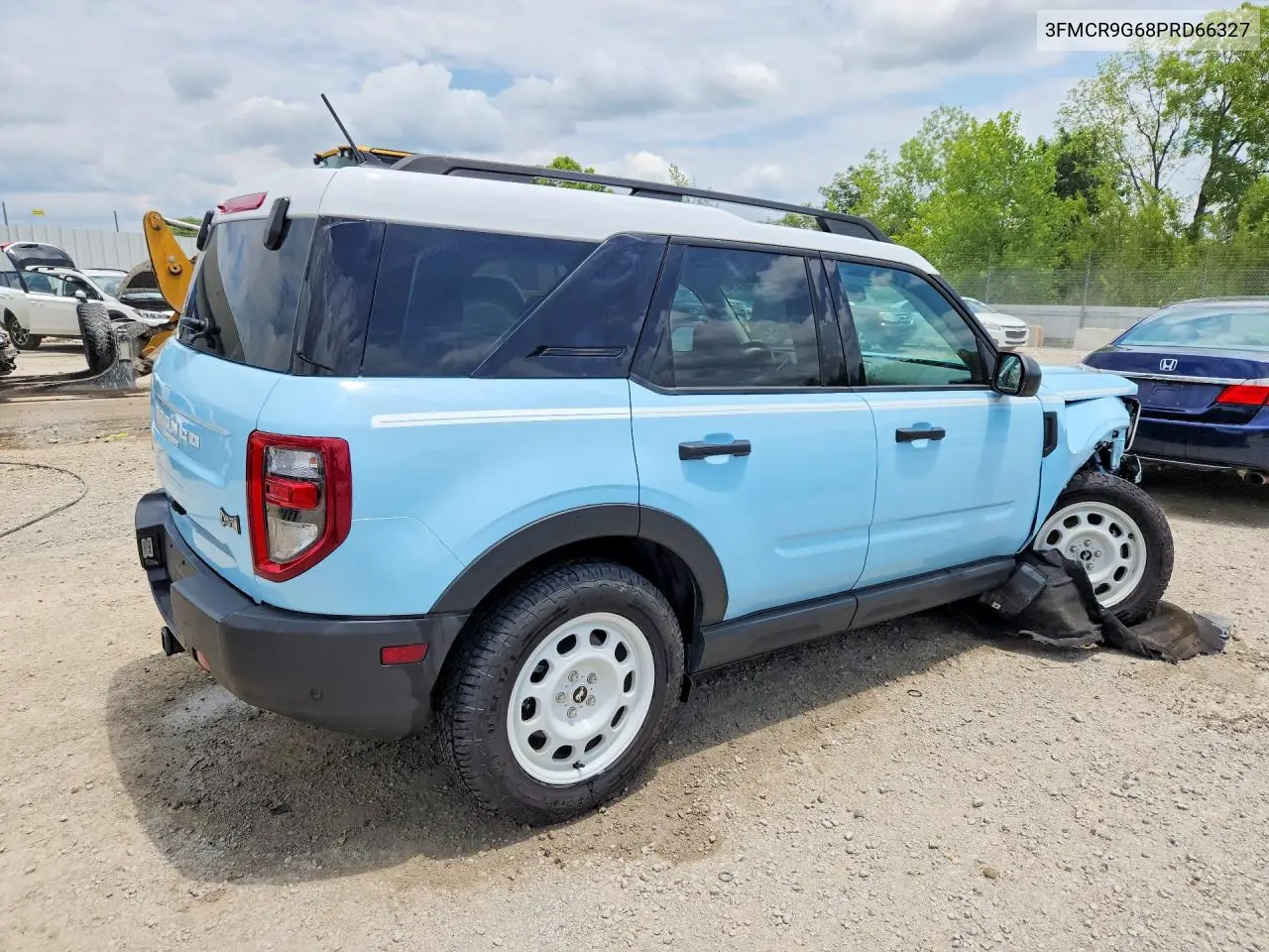 2023 Ford Bronco Sport Heritage VIN: 3FMCR9G68PRD66327 Lot: 58108496