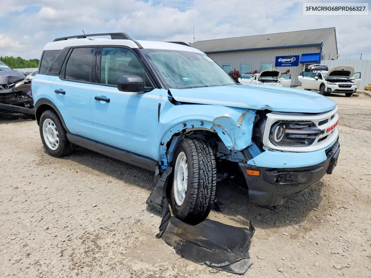 2023 Ford Bronco Sport Heritage VIN: 3FMCR9G68PRD66327 Lot: 58108496