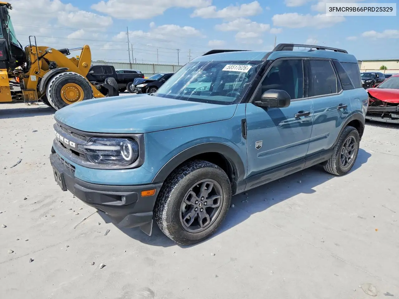 2023 Ford Bronco Sport Big Bend VIN: 3FMCR9B66PRD25329 Lot: 58517626