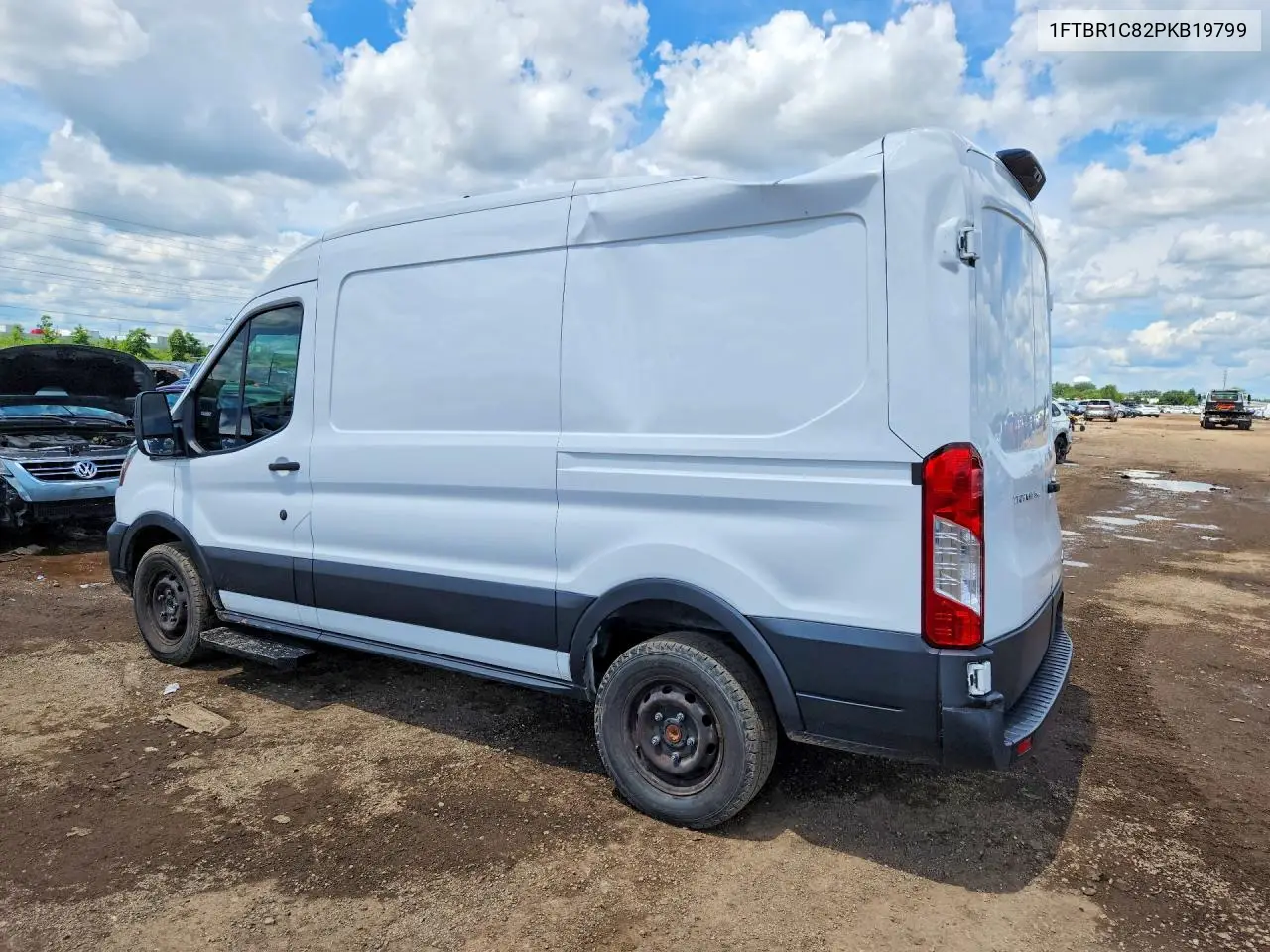 2023 Ford Transit 250 Delivery Van VIN: 1FTBR1C82PKB19799 Lot: 58592766